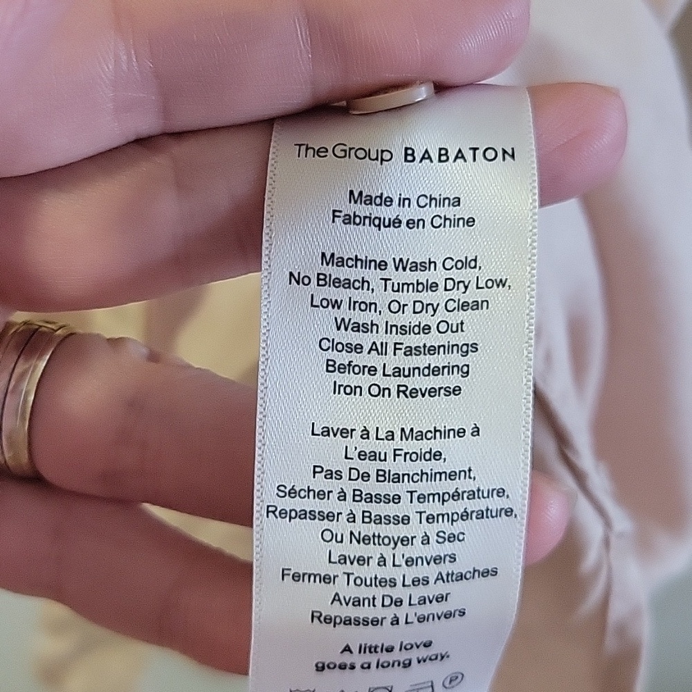 Aritzia The Group BABATON Button-down Shirt S - Picture 7 of 10